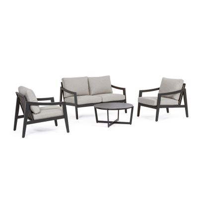 Garden furniture set SIRENUS anthracite