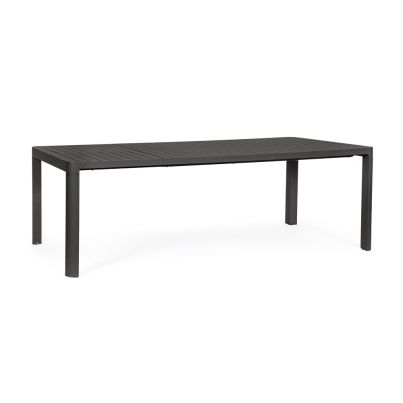 Extendable table KIPLIN 180-240x100x77,5 cm. anthracite