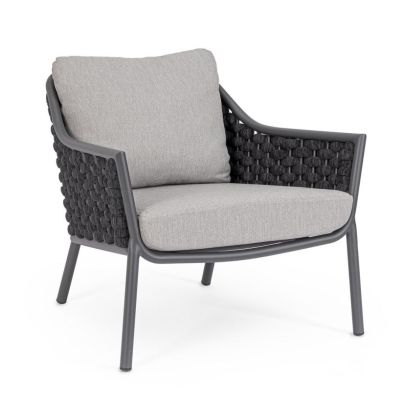 EVERLY CHAR QS22/GRAPHITE ARMCHAIR W-CUS