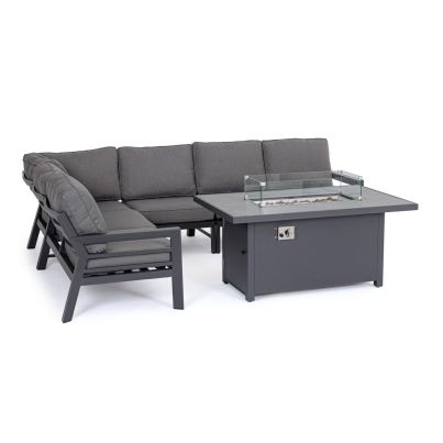 HENDRIX CHARC PG61 CORNER SOFA SET W-CU