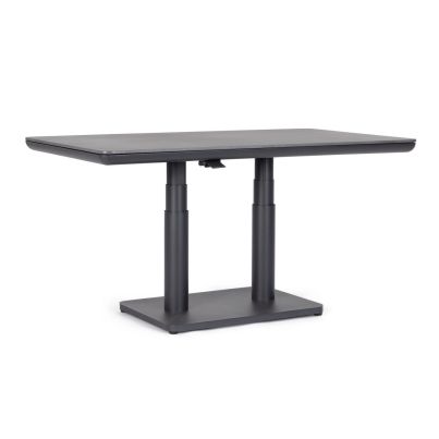 MIGUEL TABLE 140X80X51/72 CHARCOAL JX55