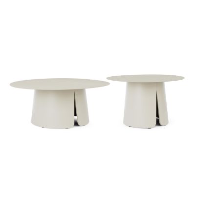 BRYAN PELICAN COFFEE TABLE SET2 D70+90