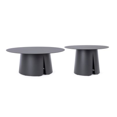 BRYAN CHAR JX55 COFFEE TABLE SET2 D70+90