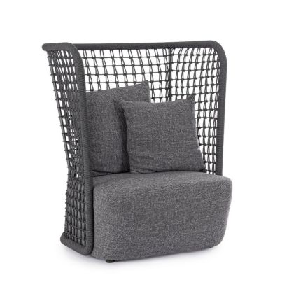 KOLLAR CHARCOAL ARMCHAIR W-CUSH