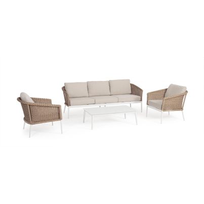 OCEANA VAPOR SOFA SET4 YK15 W-CUSH