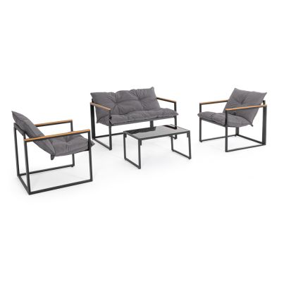 Garden furniture set ILDA anthracite