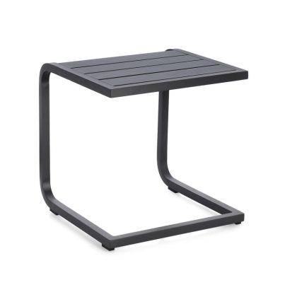 TAYLOR DARK GREY COFFEE TABLE 40X40