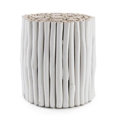 GUADALUPE WHITE COFFEE TABLE