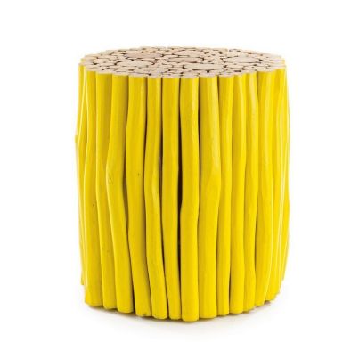 GUADALUPE YELLOW COFFEE TABLE