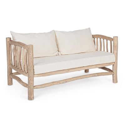 SAHEL NATURAL SOFA W-CUSH