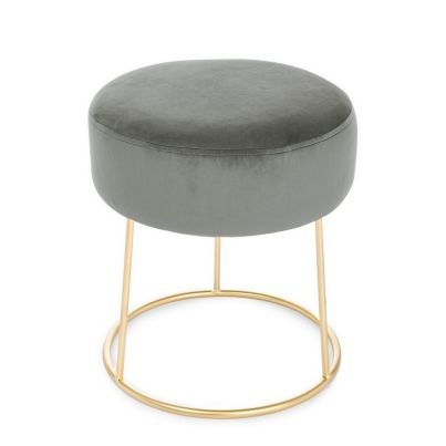 CLARISSA GREY STOOL D35