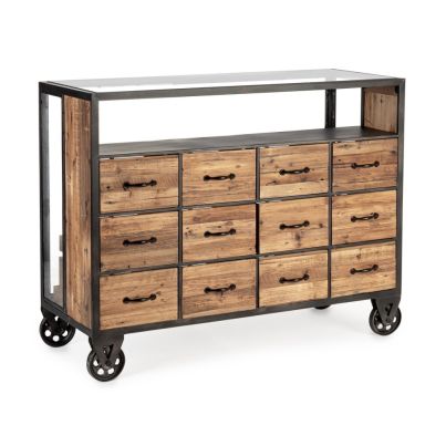 MINDIL CHEST OF DRAWERS 12D W-WH H95,5