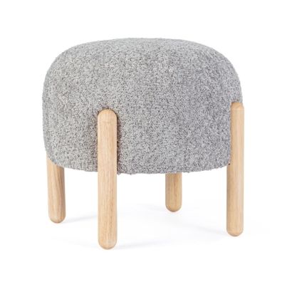 DAYLA LIGHT GREY STOOL