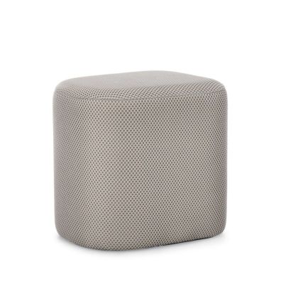 DARYA LIGHT GREY POUF