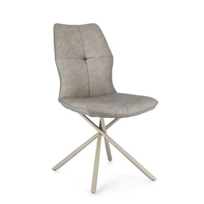 KEPLER TAUPE PU CHAIR