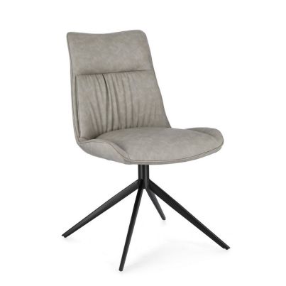 JORDAN TAUPE PU CHAIR