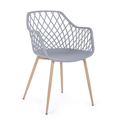 Chair OPTIK 58x54x85,5 cm. grey