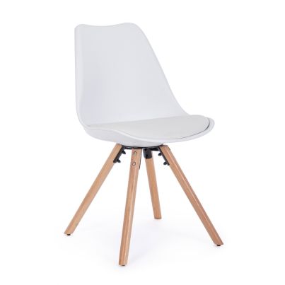 Chair NEW TREND 54x49x83.5 cm. white