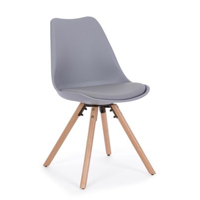 Chair NEW TREND 54x49x83.5 cm. grey