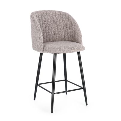 Bar stool QUEEN 68x63x13 cm. light brown