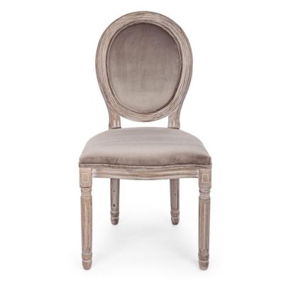 MATHILDE TAUPE CHAIR