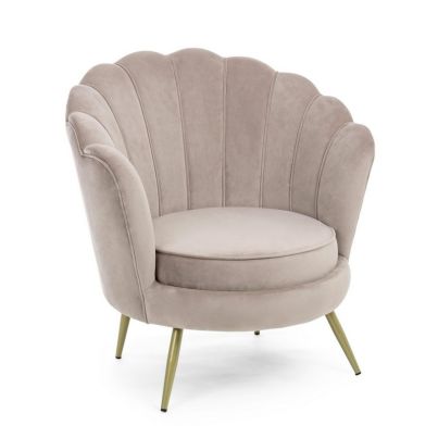 GILIOLA LIGHT GREY ARMCHAIR