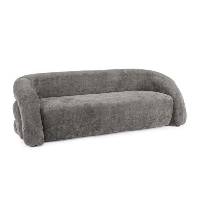 CLEMENCE D.GREY SOFA 3SEATS