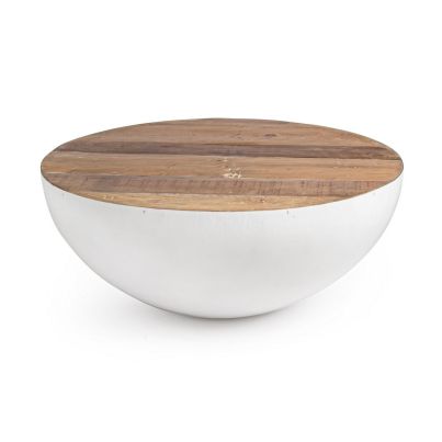 LANCASTER  WHITE COFFEE TABLE D90