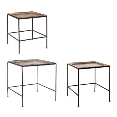 SET3 AMIRA SQUARE COFFEE TABLE