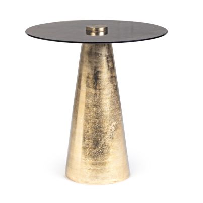 Coffee table DINPAL 45x47.5cm brass