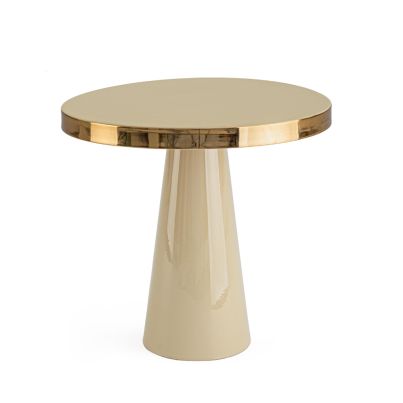 Coffee table NANDIKA 45,5x43cm ivory