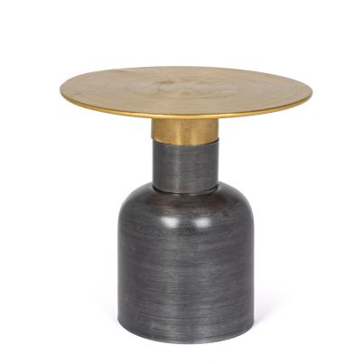 Round coffee table ALOPA 40x39cm brass