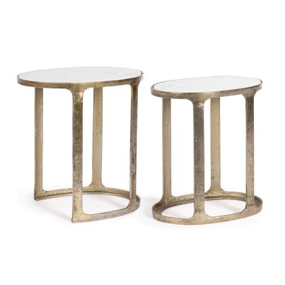 JANIRA OVAL COFFEE TABLE SET2