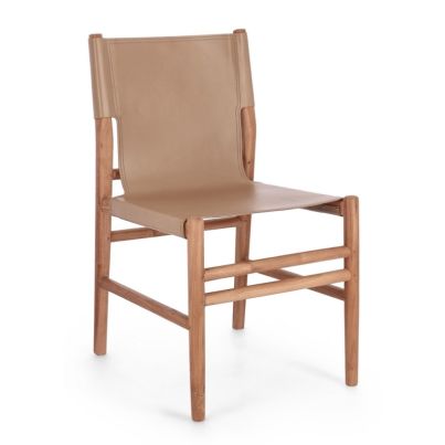CAROLINE TAUPE CHAIR