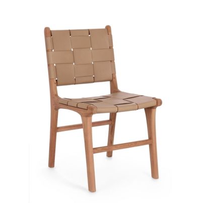 JOANNA TAUPE CHAIR