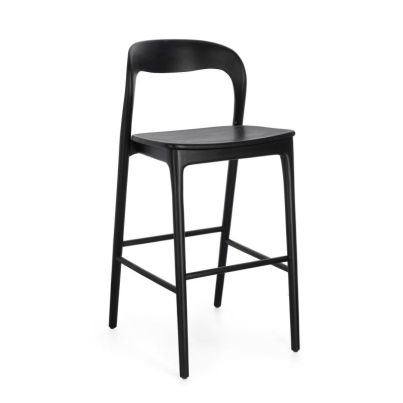 MILEY BLACK BAR STOOL