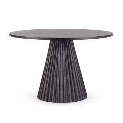 Wooden table ORISSA 120x76cm black