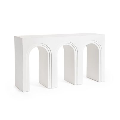 RHOME WHITE TWIN RECT CONSOLE