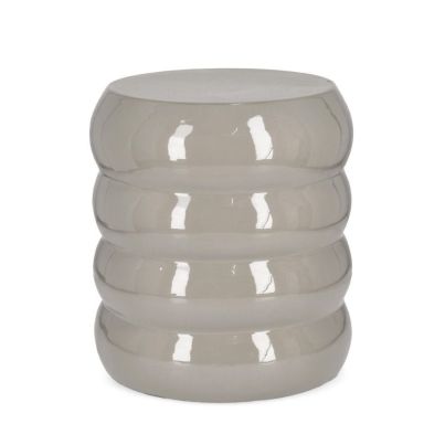 ATAL L GREY STOOL