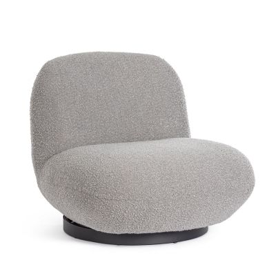 MARGOT GREY BOUCLE' ARMCHAIR