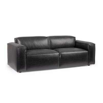 JOSEPH BLACK SOFA 3SEATS