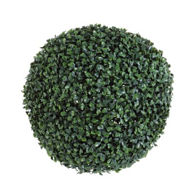 Artificial decorative topiary ball BOXWOOD 33 cm. green