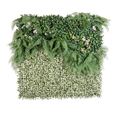 Artificial wall panel  PERGOLA FLOWER 100x100 cm. green