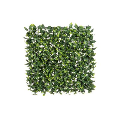 Artificial wall panel GARDENIA 50x50 cm. green