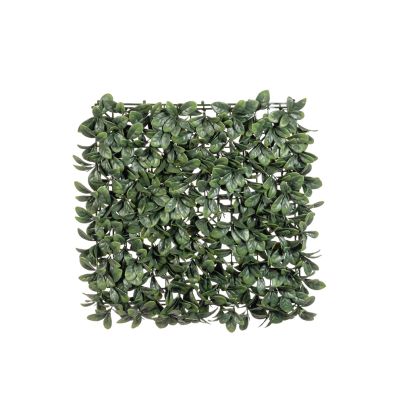 Artificial wall panel GREEN BAYBERRY 50x50 cm. green