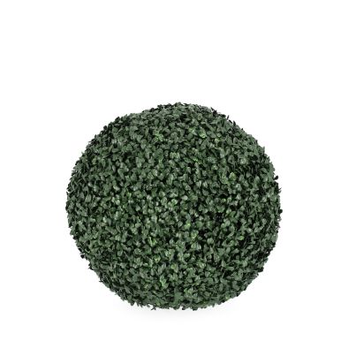 Artificial decorative topiary ball BOXWOOD 38 cm. Green UV resistance