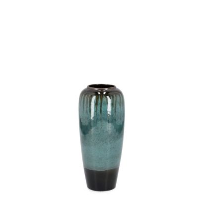 Vase Coira, 36 cm, Melange Green