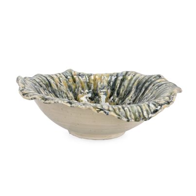 ESMA MEL GR BL DECOR BOWL D34,5