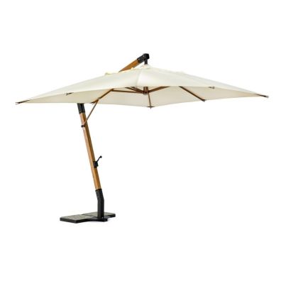 CAPUA NATURAL HANGING PARASOL 3X4