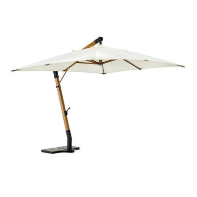 CAPUA NATURAL HANGING PARASOL 3X3